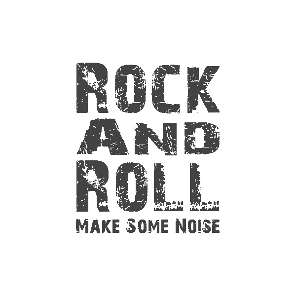 Bügelbild Rock n Roll,