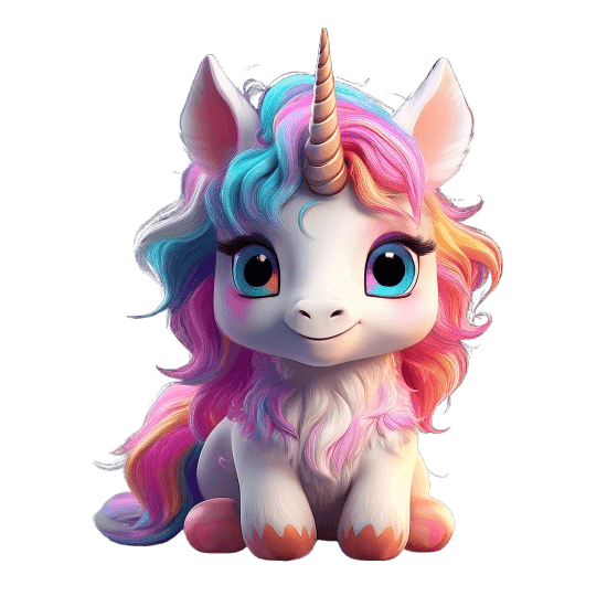 Bügelbild Unicorn Teenager