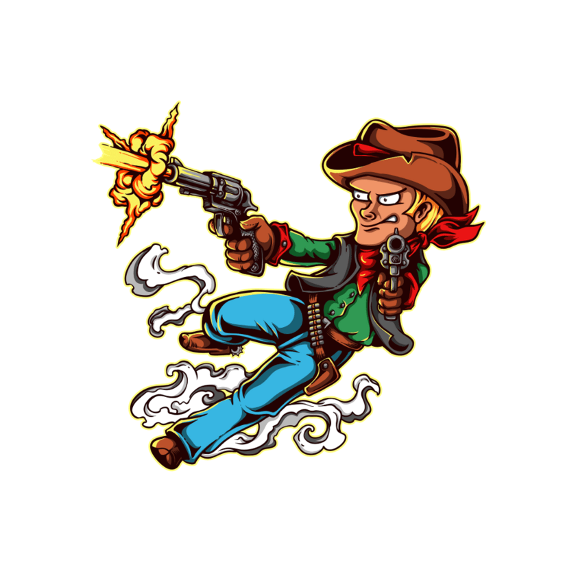 Bügelbild Little Cowboy