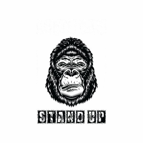 Bügelbild Erwachsene Get Up Stand Up