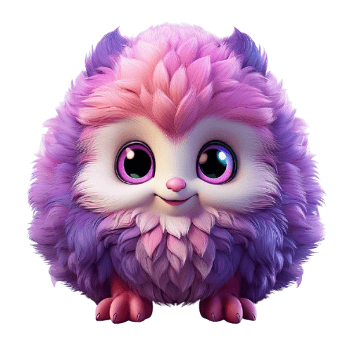 Bügelbild Glubschi Star