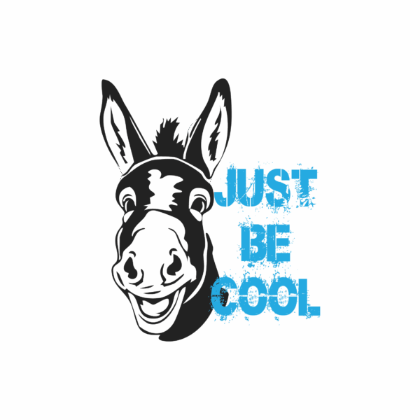 Bügelbild Erwachsene, Just Be Cool