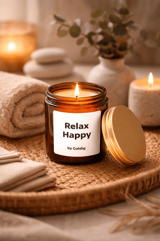 Duftkerze Relax Happy