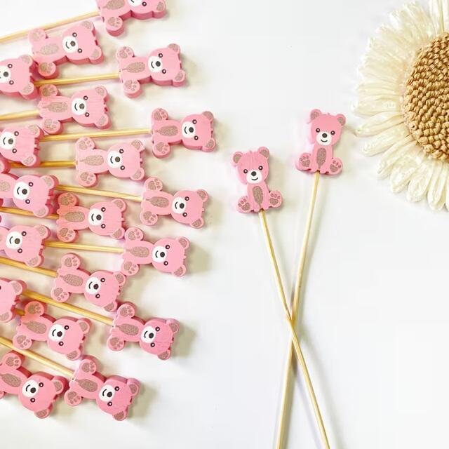 Décoration de gâteau gâteau topper ours en peluche