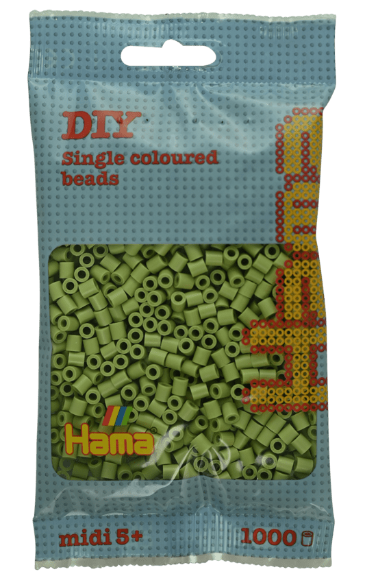 Perles à repasser midi vert forêt 1000 pièces