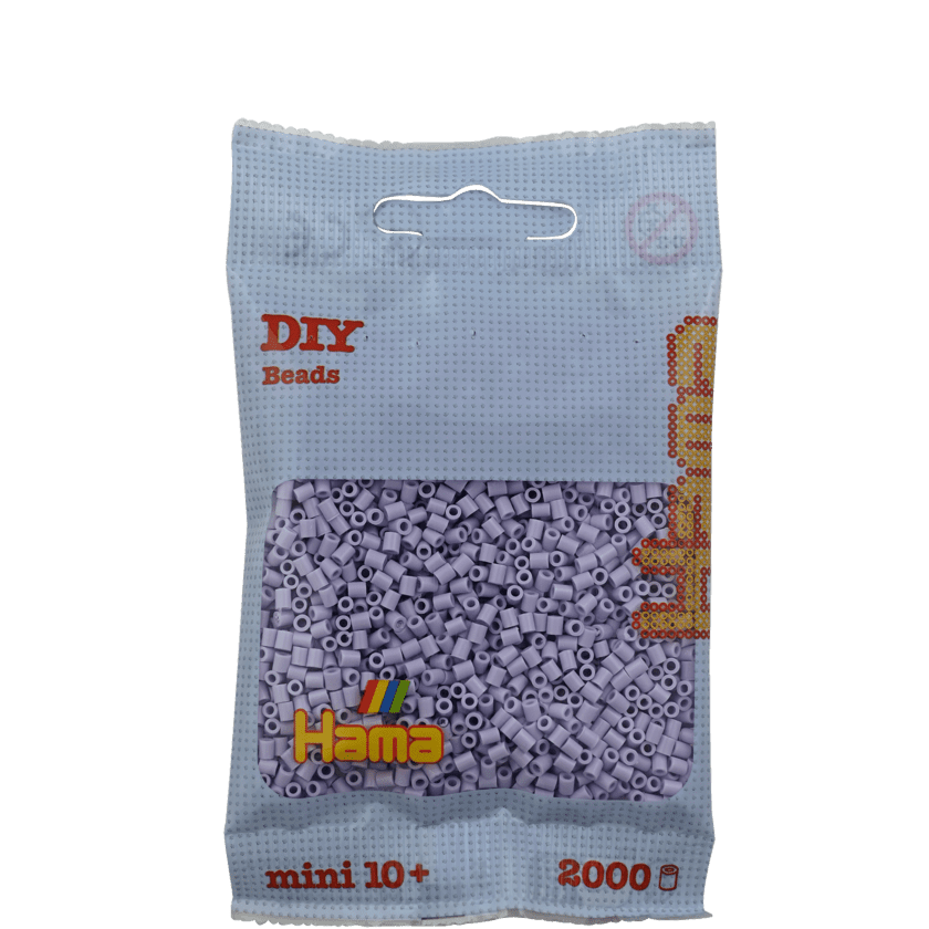 Bügelperlen MINI Heller Lavendel