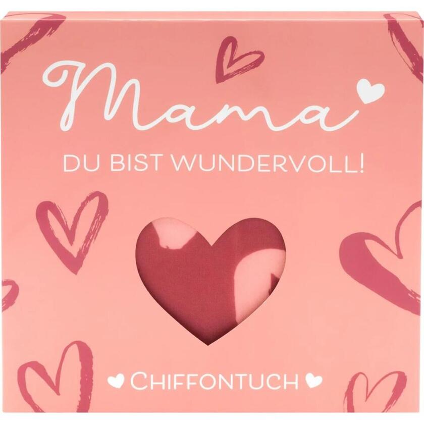 Chiffontuch Mama du bist wundervoll