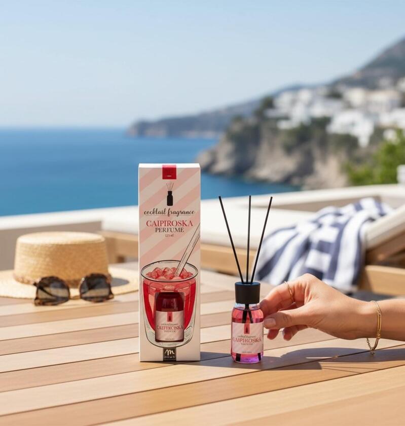 Bougie parfumée bien-être encens & poivre rose
