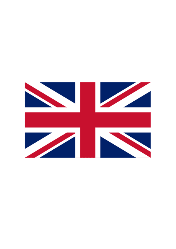 Bügelbild Grossbritannien Flagge