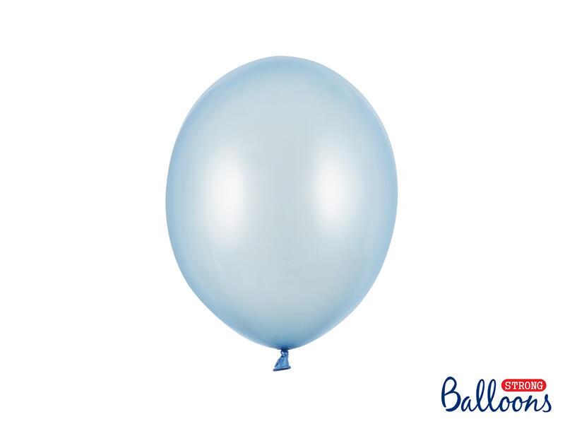 Ballons bleu bébé 27cm