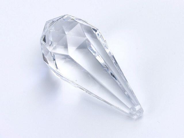 Pendentif en forme de goutte de diamant