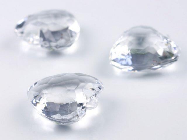 Herz Pendant Diamant 4,0x4,2cm