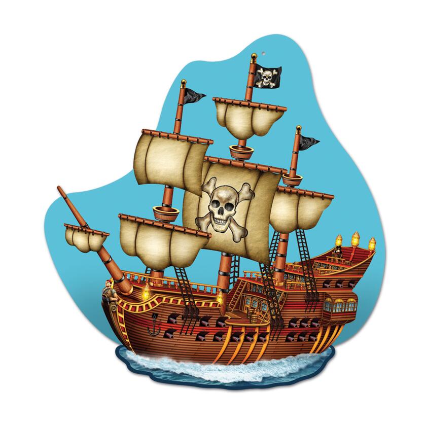 Piraten Schiff Aufhänger