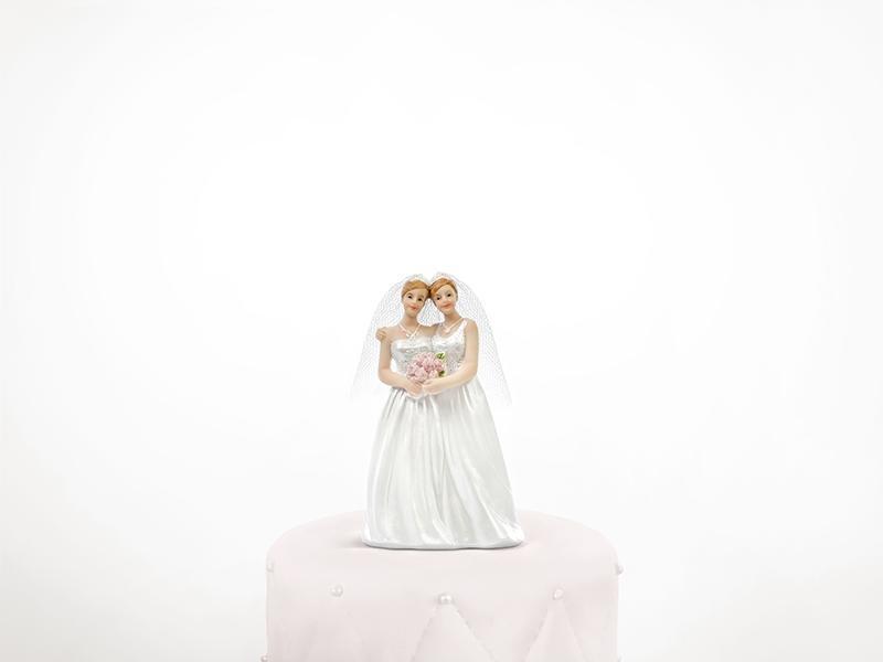Figurine de gâteau mariés