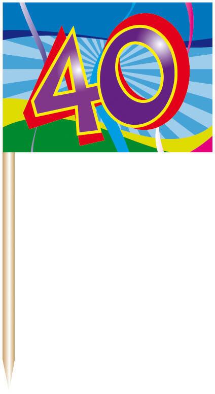 Geburtstag Pickers 40 Jahre