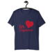 T-Shirt Creme in heart together