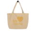 ECO Stofftasche Sand in Heart together