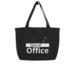 Stofftasche Out of Office Schwarz