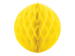 Boule nid d&#39;abeille jaune 40cm