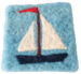 Filzseife Segelboot Bio Handgemacht
