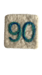 Filzseife Zahl 90 - Geschenk zum 90. Geburtstag