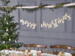 Holz Banner Merry Christmas