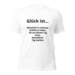 T-Shirt Glück ist