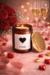 Bougie parfumée Cœur - Cadeau avec symbole