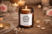 Duftkerze LIEBE · AMOUR · AMORE · AMUR