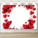 Décor mural avec cœurs