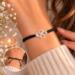 Bracelet à breloques La vie est meilleure avec un chat