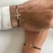 Bracelet à breloques La vie est meilleure avec un chat