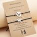 Bracelet à breloques La vie est meilleure avec un chat