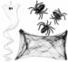 Set de décoration Halloween – toile d’araignée, araignées et fantôme suspendu