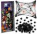 Set de déco de porte Halloween – Sorcière, toile d’araignée & mini-araignées
