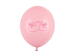 Ballon Pink Baby-Schuhe