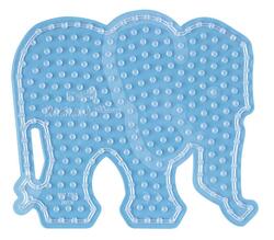 Bügelperlen Stiftplatte Elefant Maxi