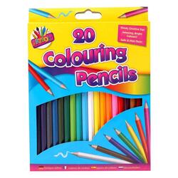 Crayons de couleur 20 pièces