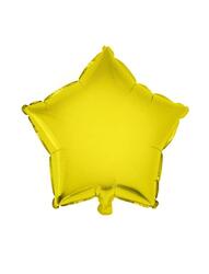 Ballon aluminium étoiles doré 46 cm