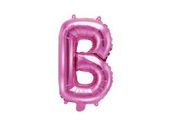 Folien Buchstabenballon B Pink 35 cm