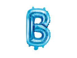 Mini Folienballon B Blau 35 cm