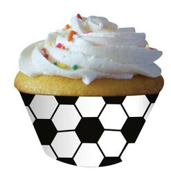 Cupcake Wrappers Fussball