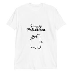 T-Shirt Happy Halloween Geist