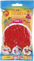Bügelperlen Midi von Hama mit  1000 Rot