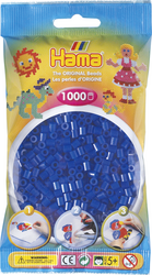 HAMA Midi Perlen 1000 Stück Neon Blau