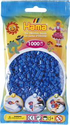 HAMA Midi Perlen 1000 Stück Blau
