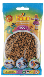 Bügelperlen Midi von Hama mit  1000 Nougat