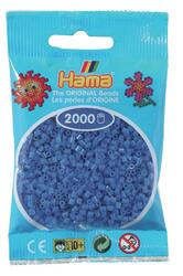 Perles HAMA MINI 2000 pièces bleu clair