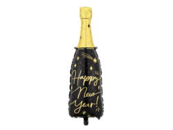 Folienballon Flasche Happy New Year