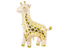 Girafe en ballon aluminium